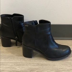Clark’s leather ankle boots